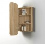 New Port Natural Oak Shaving Cabinet